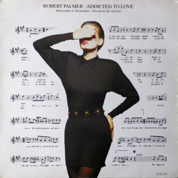Robert Palmer : Addicted To Love (12", Single)