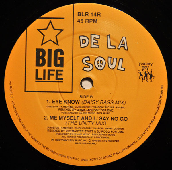 De La Soul : 4 New Remixes (12")