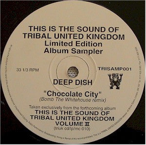 Deep Dish : Chocolate City (12", S/Sided, Ltd, Smplr)