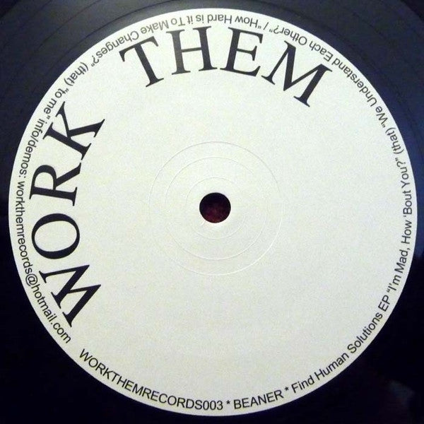 Beaner : Find Human Solutions EP (12", EP)