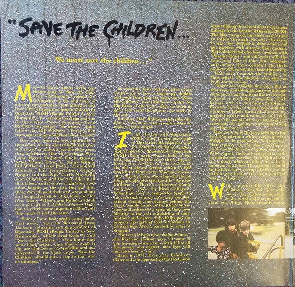 Various : Save The Children (2xLP, Gat)