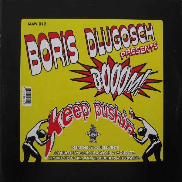 Boris Dlugosch Presents Booom! : Keep Pushin' (2x12")