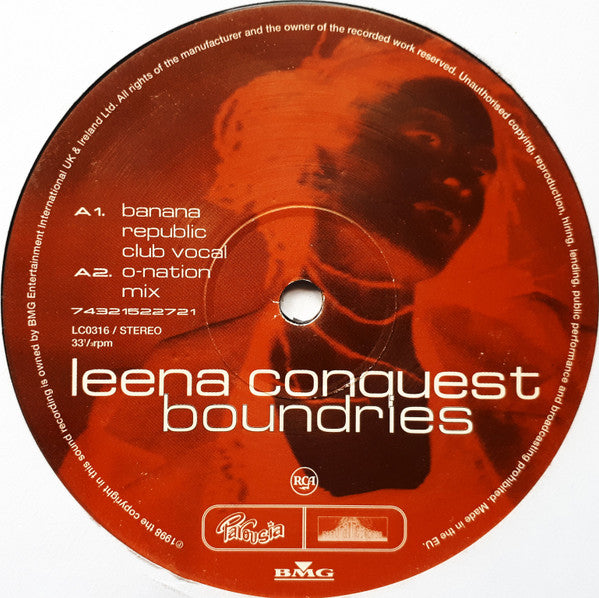 Leena Conquest : Boundaries (12")