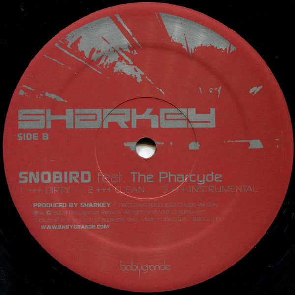 Sharkey (2) : Fuzz / Snobird (12")