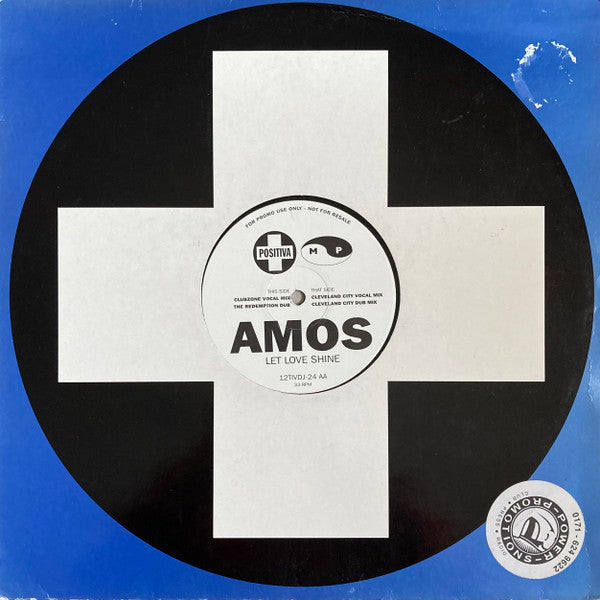 Amos : Let Love Shine (12", Promo)