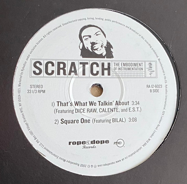 Scratch : U Know The Rulez (12")