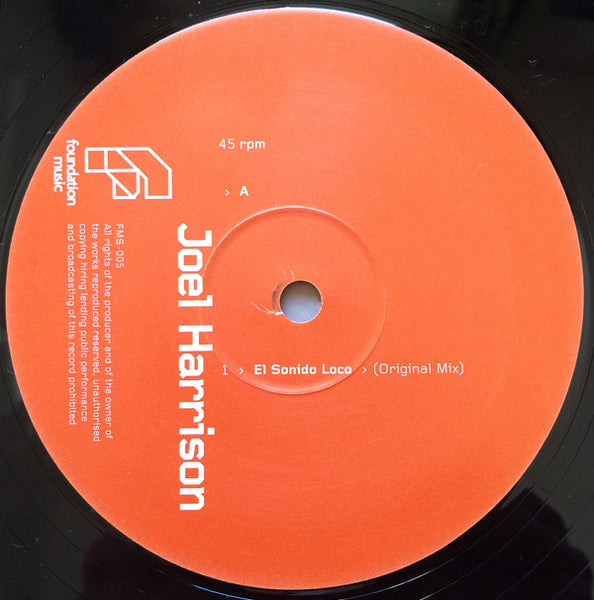 Joel Harrison : El Sonido Loco (12")