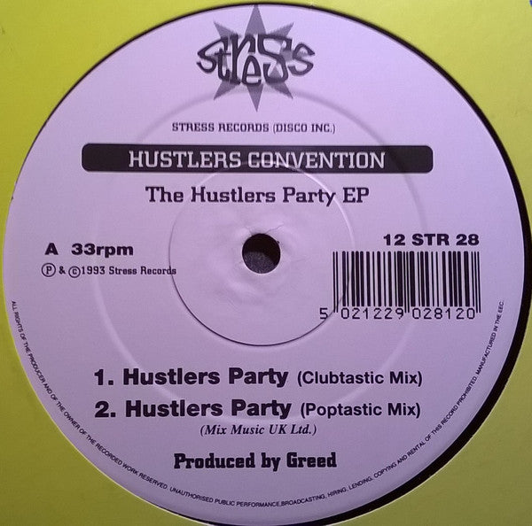 Hustlers Convention : The Hustlers Party EP (12", EP)
