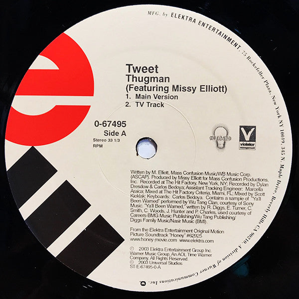 Tweet Featuring Missy Elliott : Thugman (12")