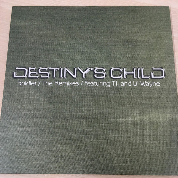 Destiny's Child : Soldier (The Remixes) (12", Promo)