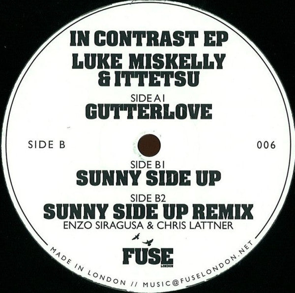Luke Miskelly & Ittetsu : In Contrast EP (12", EP)
