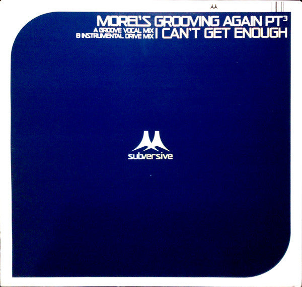 George Morel : Morel's Grooving Again (Part 3) (12")