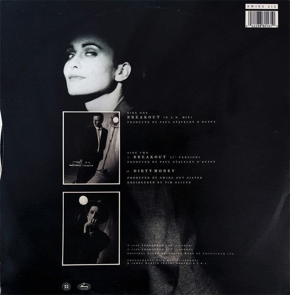 Swing Out Sister : Breakout (12", Single)