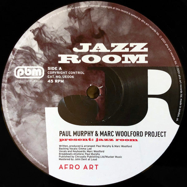 Paul Murphy & Marc Woolford Project : Jazz Room (12")