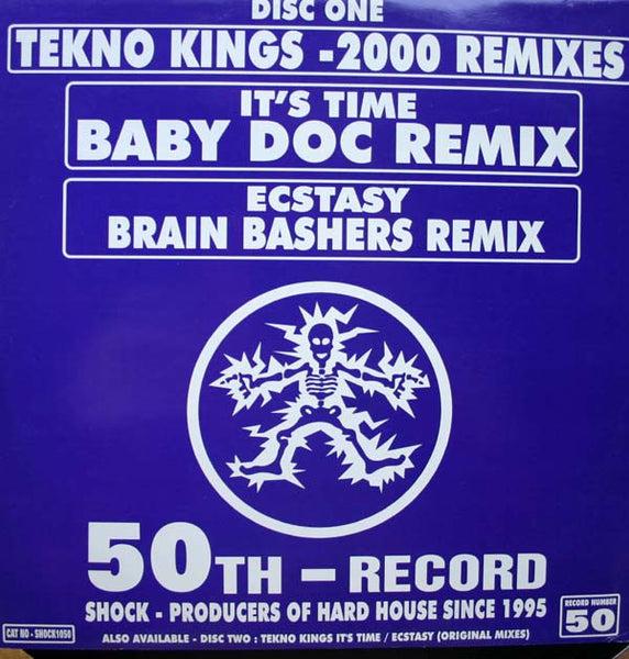 Tekno Kings : It's Time / Ecstasy (2000 Remixes) (12")