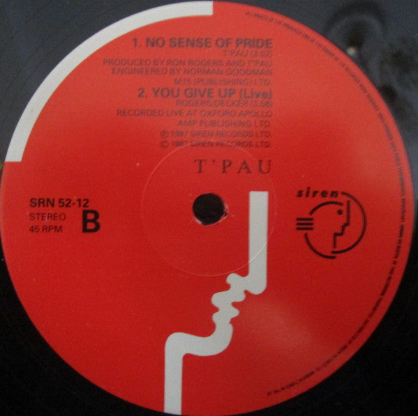 T'Pau : Intimate Strangers (12")