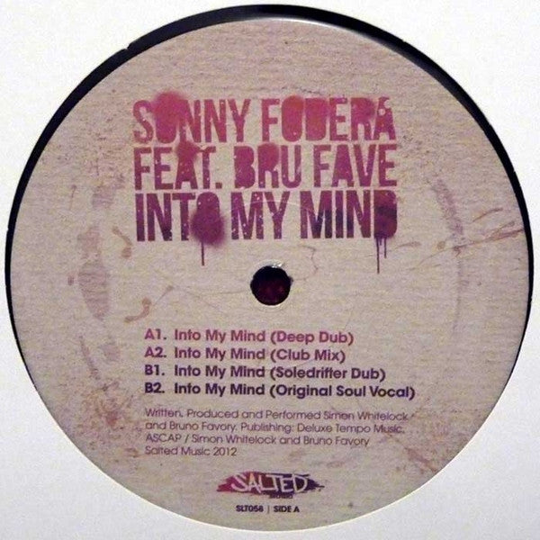 Sonny Fodera feat. Bru Fave : Into My Mind (12")