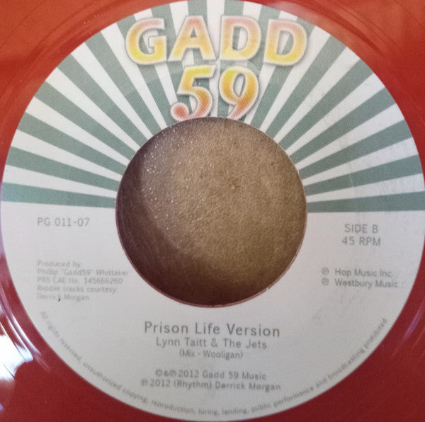 Ras Nyto & The Kenyans : Prison Life (7", Red)