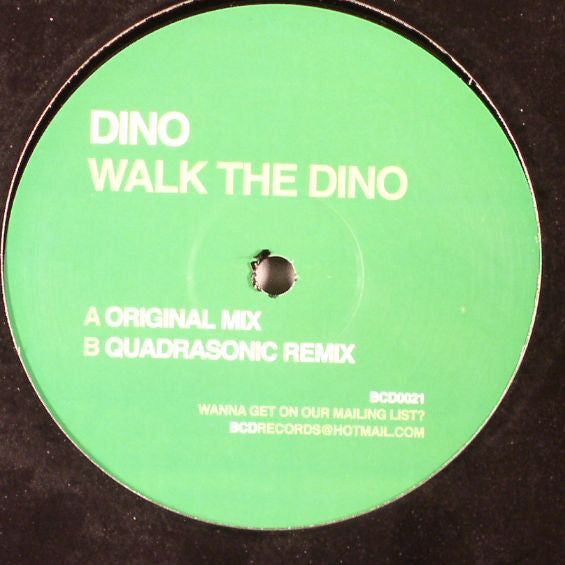 Dino (6) : Walk The Dino (12")