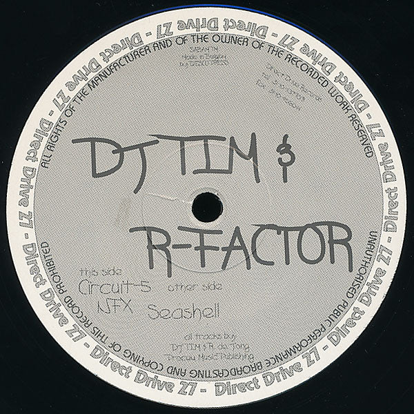 DJ Tim & R-Factor : Seashell (12")