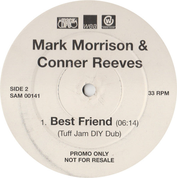 Mark Morrison & Conner Reeves : Best Friend (12", Promo)