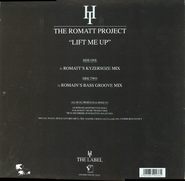 The Romatt Project* : Lift Me Up (12")