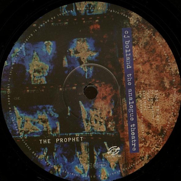 CJ Bolland : The Analogue Theatre (3x12", Album)