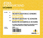 Misa Negra / Pacific Express : Afrika Underground Excursion (12")