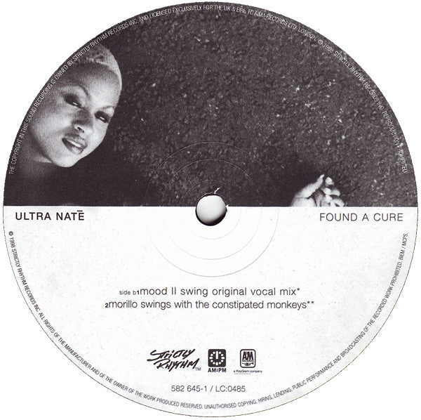 Ultra Naté : Found A Cure (12")