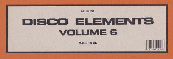 Disco Elements : Volume 6 (12")