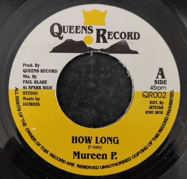 Mureen P. : How Long (7", Single)
