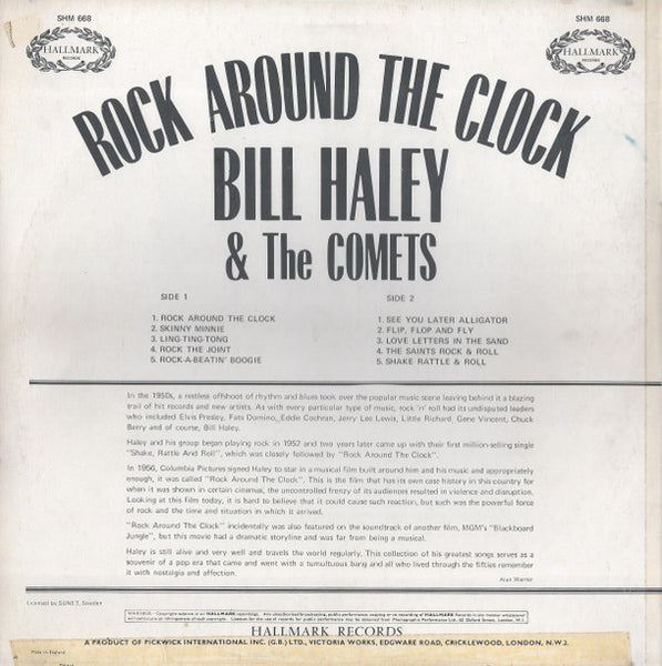 Bill Haley & The Comets* : Rock Around The Clock (LP, Comp)