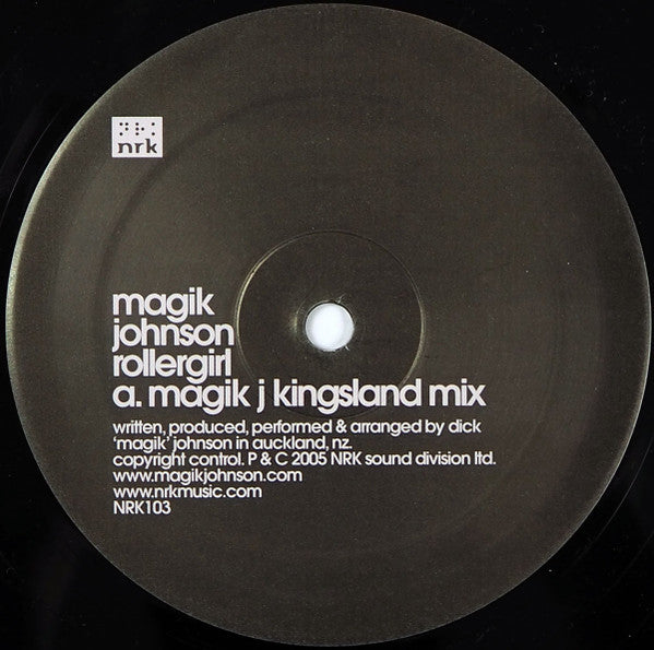 Magik Johnson : Rollergirl (Disc 1) (12")
