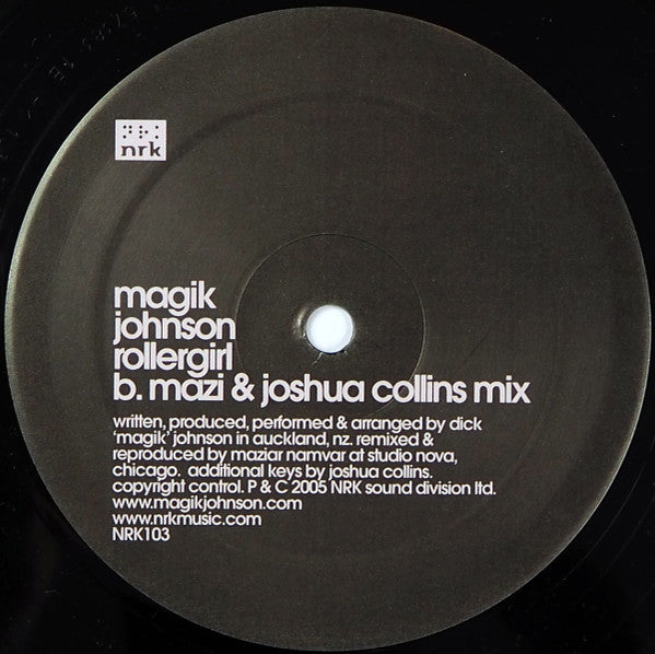 Magik Johnson : Rollergirl (Disc 1) (12")
