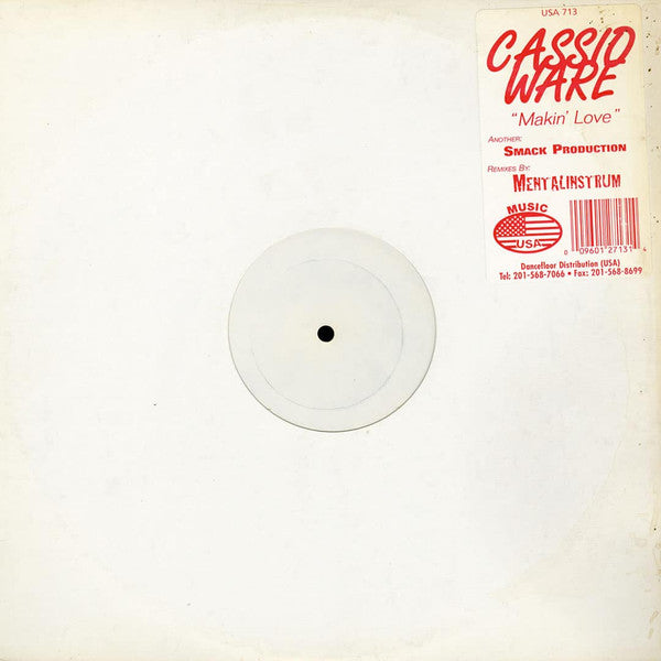 Cassio Ware : Makin' Love (12", Promo, W/Lbl)
