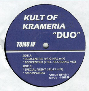 Kult Of Krameria : Duo (12", EP)