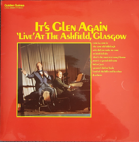 Glen Daly : Live At The Ashfield Glasgow (LP)