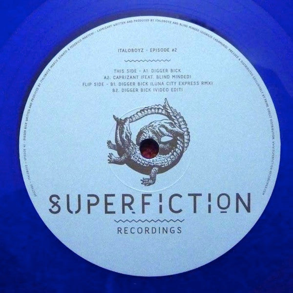 Italoboyz : Episode #2 (12", Blu)