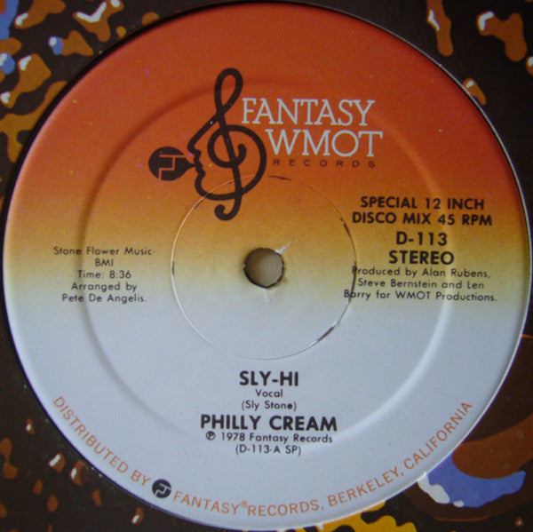 Philly Cream (2) : Sly-Hi (12")