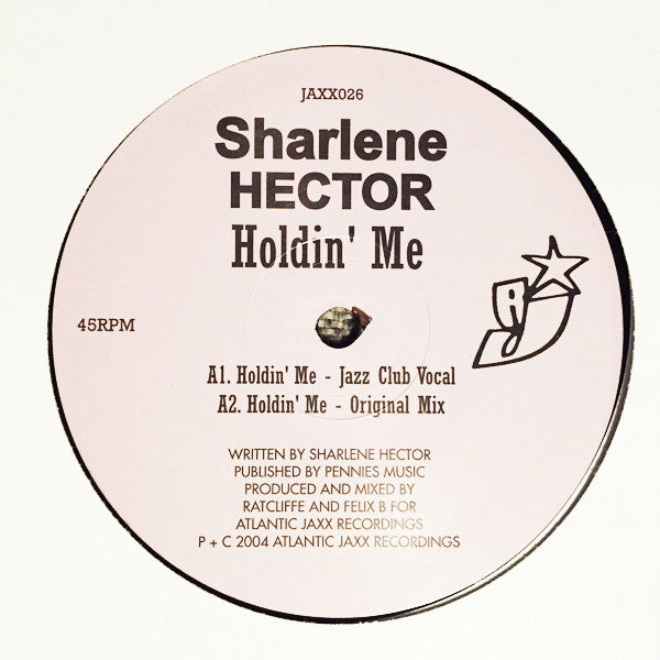 Sharlene Hector : Holdin' Me (12", Single)