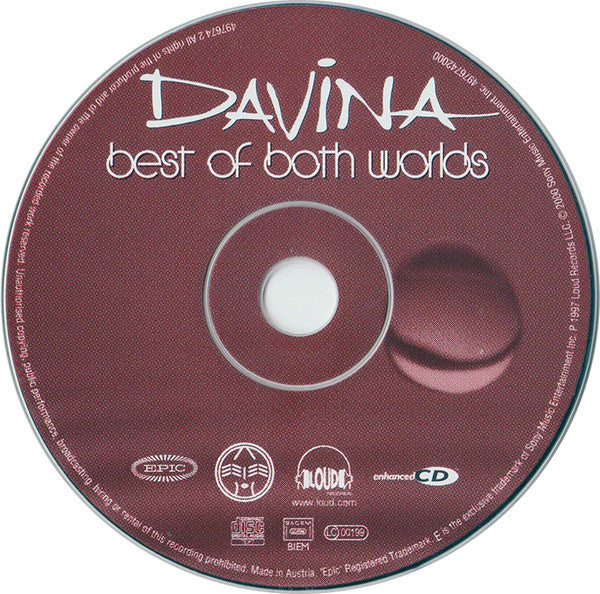 Davina : Best Of Both Worlds (CD, Album, Enh)