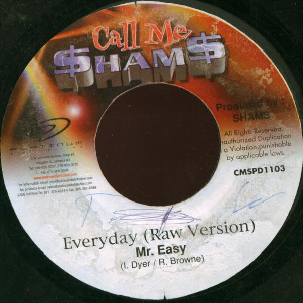 Mr. Easy : Everyday (7")