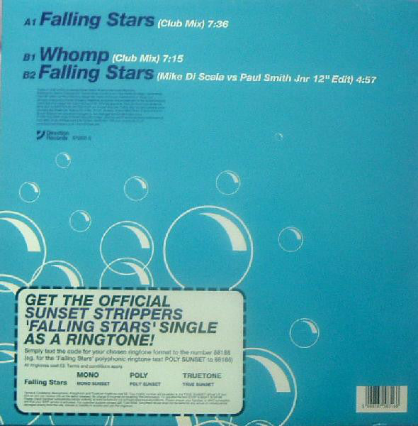 Sunset Strippers : Falling Stars (Waiting For A Star To Fall) (12")