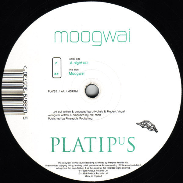 Moogwai : A Night Out / Moogwai (12")
