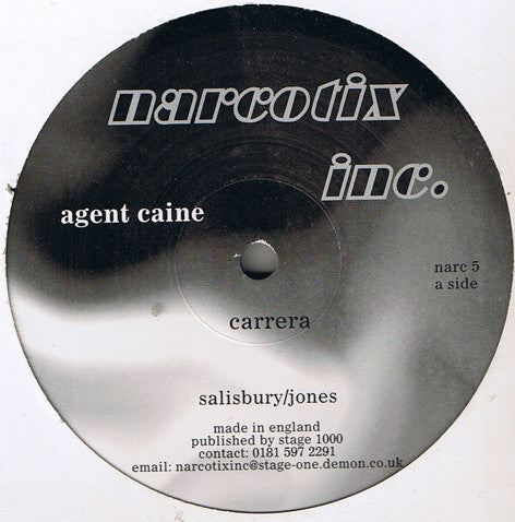 Agent Caine : Carrera / The Medicine Man (12")