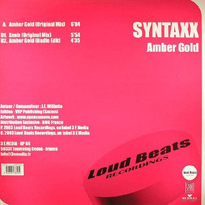 Syntaxx : Amber Gold (12")