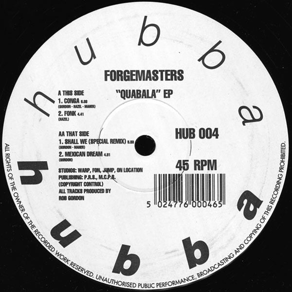 Forgemasters : Quabala EP (12", EP)