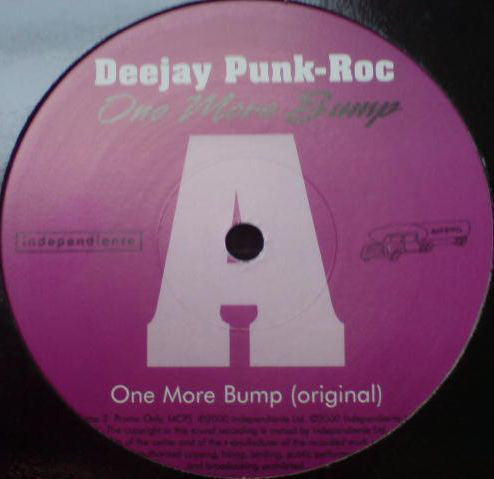 Deejay Punk-Roc : One More Bump (3x12", Promo)