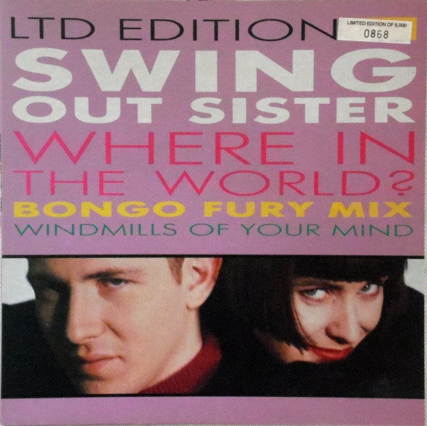Swing Out Sister : Where In The World (10", Ltd, Num)