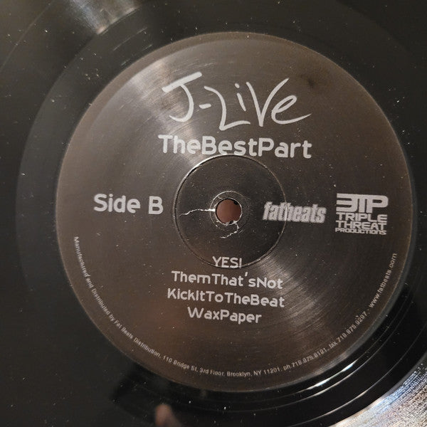 J-Live : The Best Part (2xLP, Album)